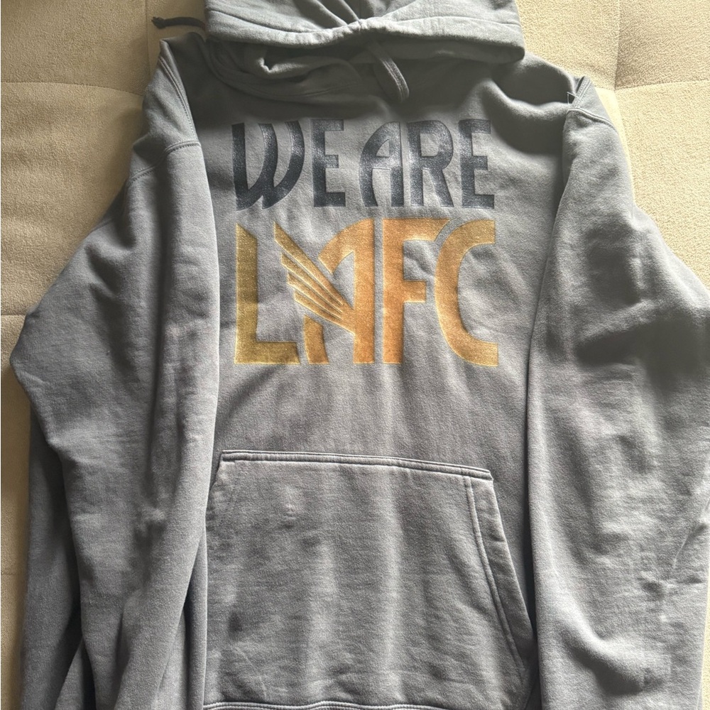 Fanatics Gray and Gold Men's LAFC Sweater